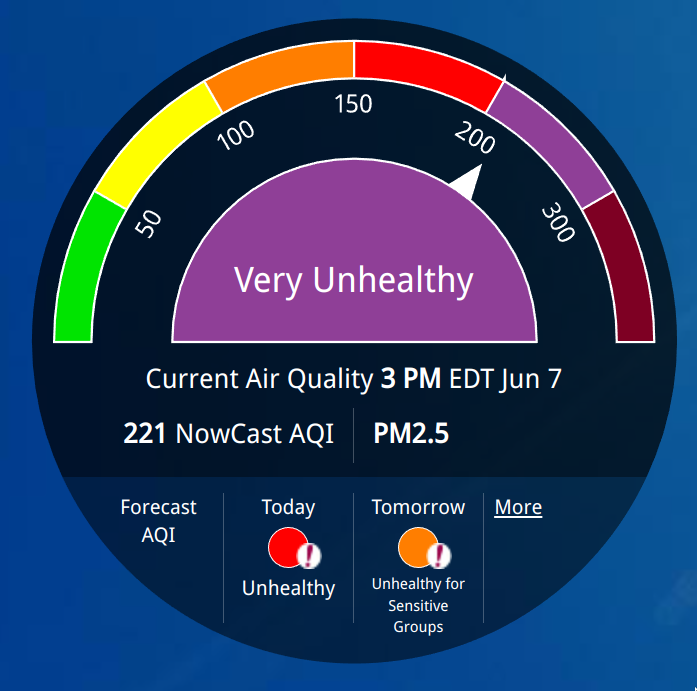 Bernardsville Air quality information resources